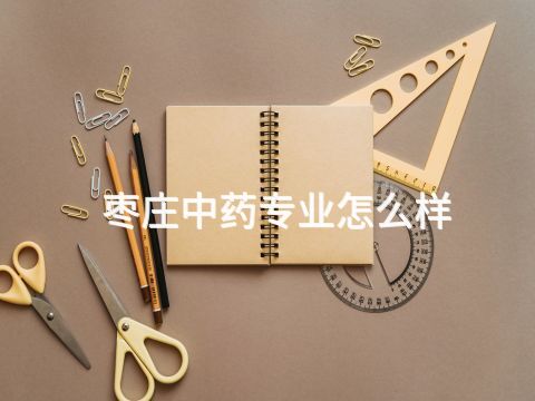 枣庄中药专业怎么样