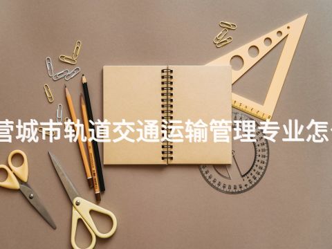 东营城市轨道交通运输管理专业怎么样