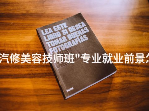 廊坊汽修美容技师班"专业就业前景怎么样(图1)