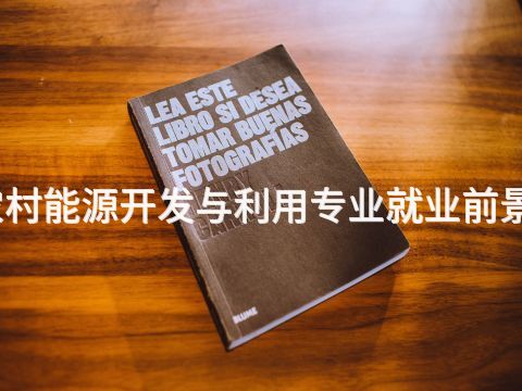 淄博农村能源开发与利用专业就业前景怎么样