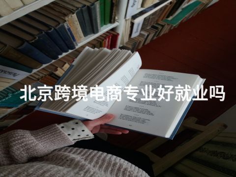 北京跨境电商专业好就业吗