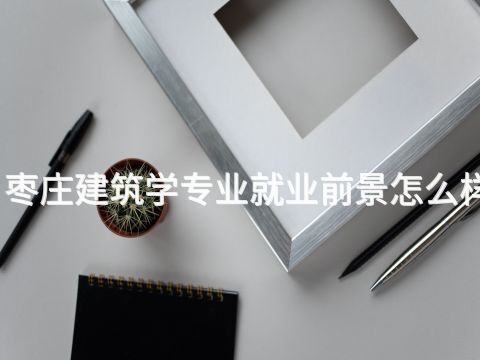 枣庄建筑学专业就业前景怎么样