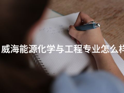 威海能源化学与工程专业怎么样
