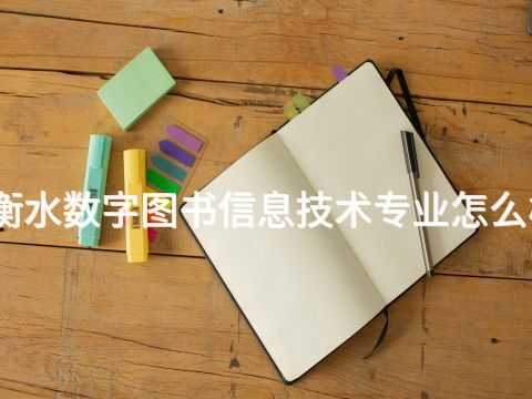 衡水数字图书信息技术专业怎么样