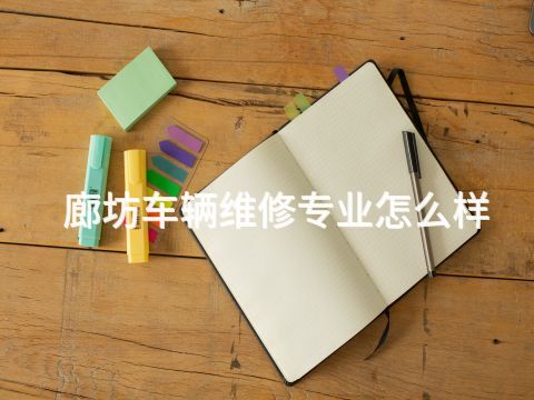 廊坊车辆维修专业怎么样