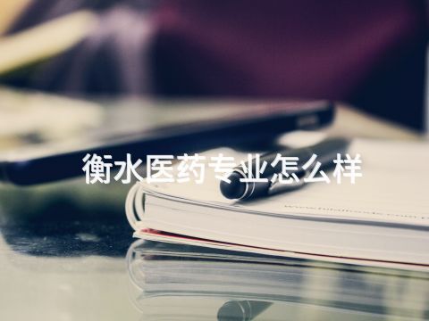 衡水医药专业怎么样
