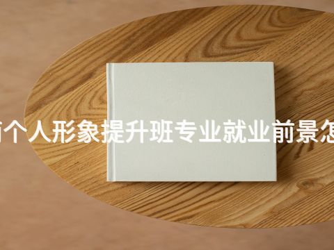 河南个人形象提升班专业就业前景怎么样(图1)
