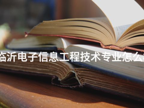 臨沂電子信息工程技術專業怎么樣(圖1) 臨沂電子信息工程技術專業怎么樣(圖1)