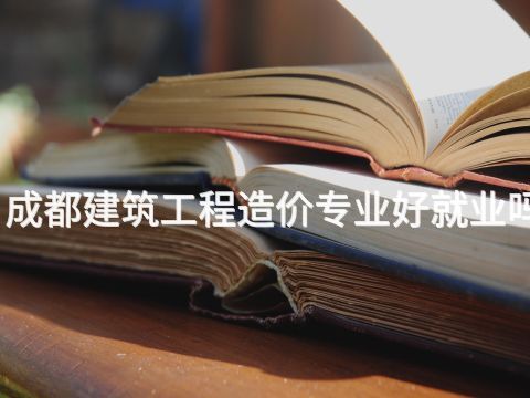成都建筑工程造價專業好就業嗎