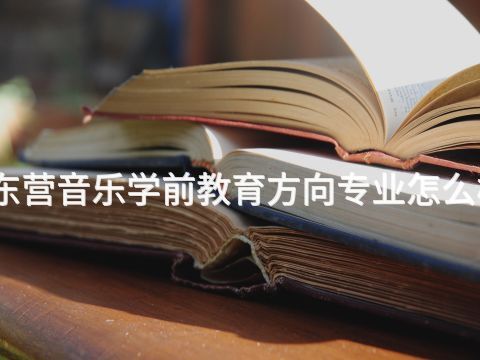 东营音乐学前教育方向专业怎么样(图1) 东营音乐学前教育方向专业怎么样(图1)