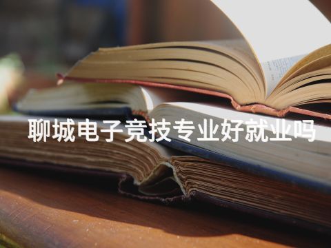 聊城电子竞技专业好就业吗(图1) 聊城电子竞技专业好就业吗(图1)
