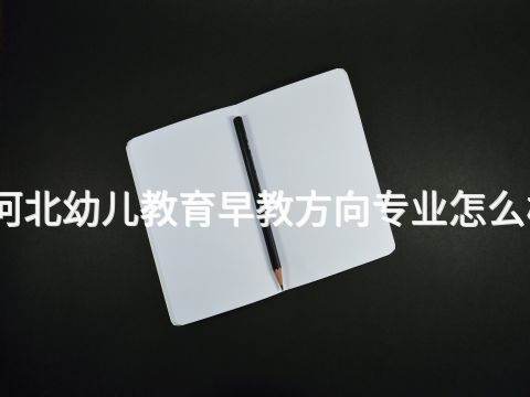 河北幼儿教育早教方向专业怎么样(图1) 河北幼儿教育早教方向专业怎么样(图1)