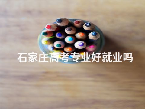 石家庄高考专业好就业吗