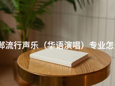 邯郸流行声乐（华语演唱）专业怎么样
