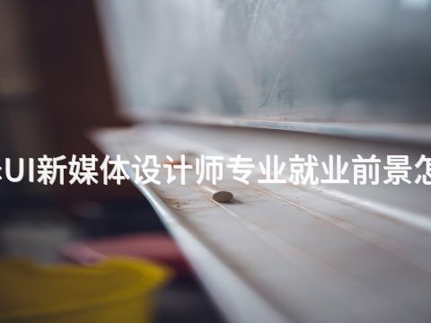 菏泽UI新媒体设计师专业就业前景怎么样