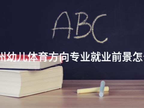 滨州幼儿体育方向专业就业前景怎么样