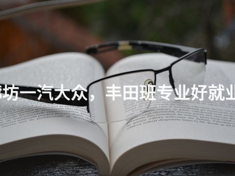 廊坊一汽大众，丰田班专业好就业吗