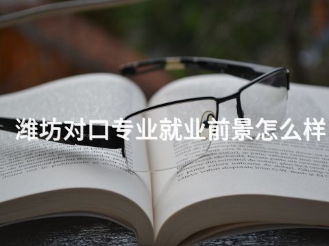 潍坊对口专业就业前景怎么样(图1) 潍坊对口专业就业前景怎么样(图1)