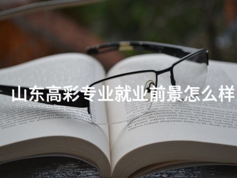 山东高彩专业就业前景怎么样