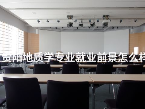 贵阳地质学专业就业前景怎么样