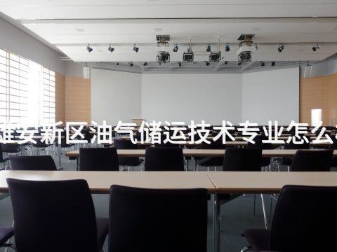 雄安新区油气储运技术专业怎么样