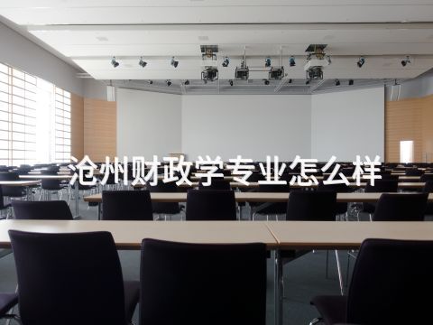 滄州財政學專業(yè)怎么樣