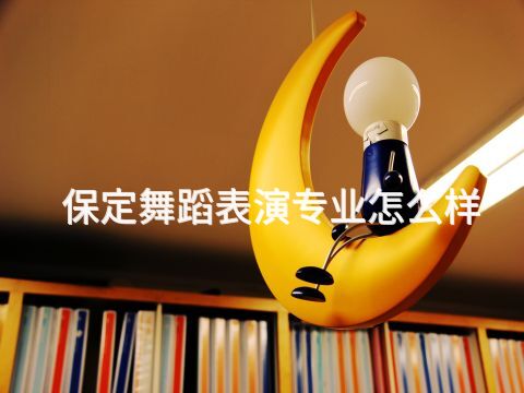 保定舞蹈表演专业怎么样(图1) 保定舞蹈表演专业怎么样(图1)