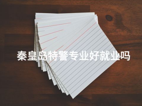 秦皇岛特警专业好就业吗(图1)