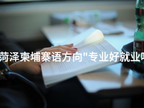 菏泽柬埔寨语方向"专业好就业吗(图1) 菏泽柬埔寨语方向"专业好就业吗(图1)