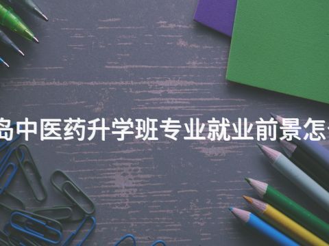 青岛中医药升学班专业就业前景怎么样