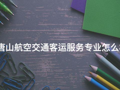 唐山航空交通客运服务专业怎么样