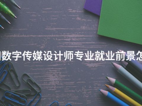 洛阳数字传媒设计师专业就业前景怎么样(图1)