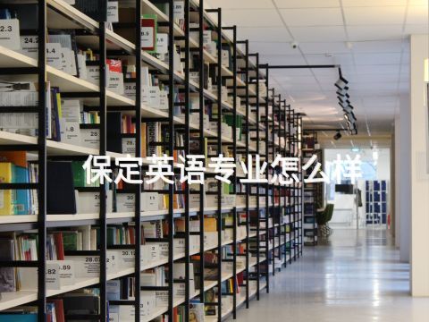 保定英语专业怎么样(图1) 保定英语专业怎么样(图1)