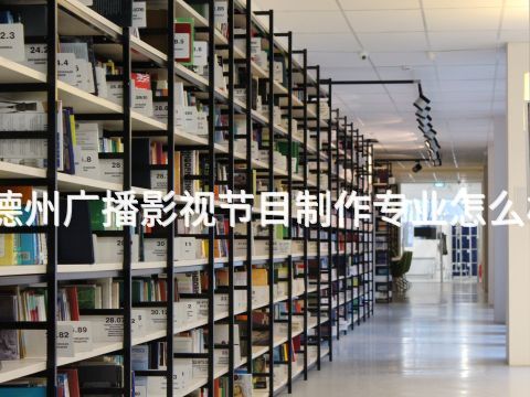 德州广播影视节目制作专业怎么样