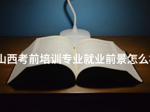 山西考前培训专业就业前景怎么样