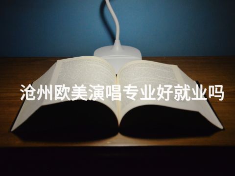 沧州欧美演唱专业好就业吗(图1) 沧州欧美演唱专业好就业吗(图1)