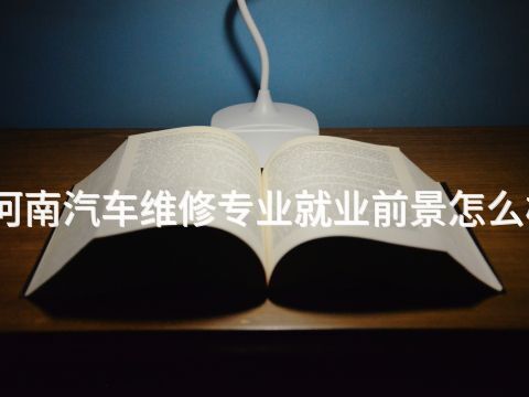 河南汽车维修专业就业前景怎么样(图1)