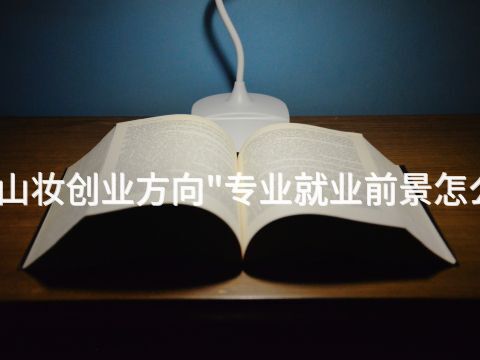 唐山妆创业方向"专业就业前景怎么样
