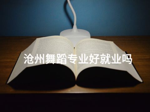 沧州舞蹈专业好就业吗