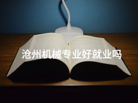 滄州機(jī)械專業(yè)好就業(yè)嗎