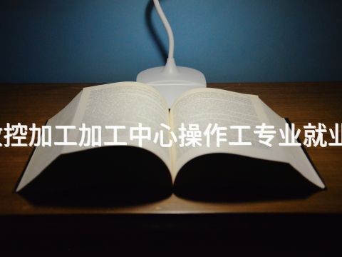 雄安新区数控加工加工中心操作工专业就业前景怎么样