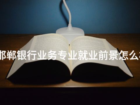 邯郸银行业务专业就业前景怎么样(图1) 邯郸银行业务专业就业前景怎么样(图1)