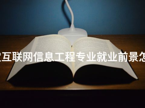 保定互联网信息工程专业就业前景怎么样