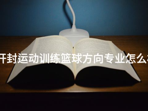 开封运动训练篮球方向专业怎么样(图1) 开封运动训练篮球方向专业怎么样(图1)