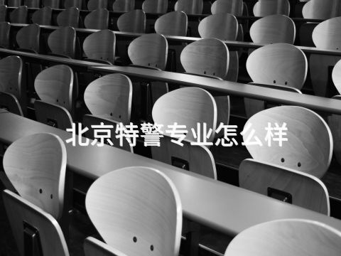 北京特警专业怎么样