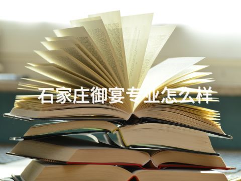 石家庄御宴专业怎么样