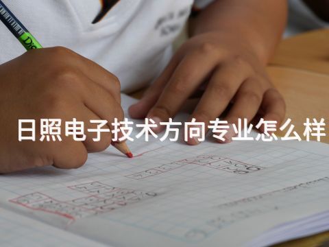 日照电子技术方向专业怎么样(图1) 日照电子技术方向专业怎么样(图1)