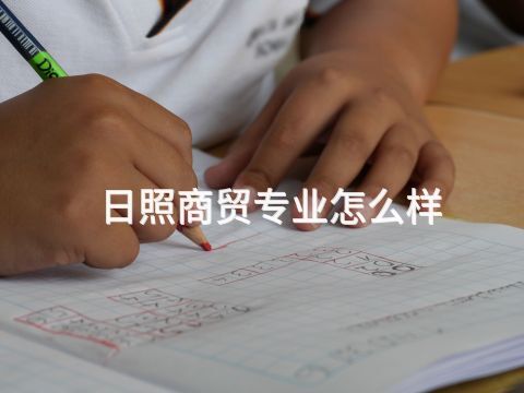 日照商贸专业怎么样
