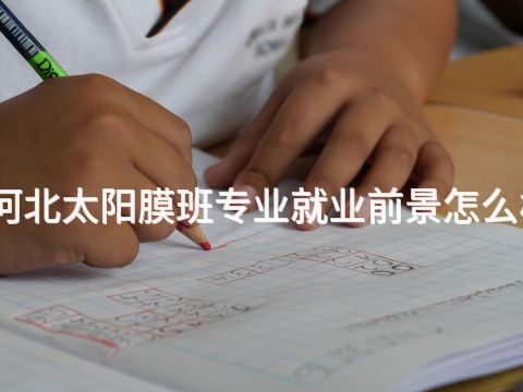 河北太阳膜班专业就业前景怎么样