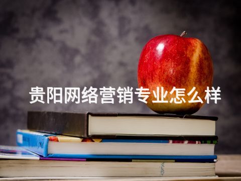 貴陽網絡營銷專業怎么樣